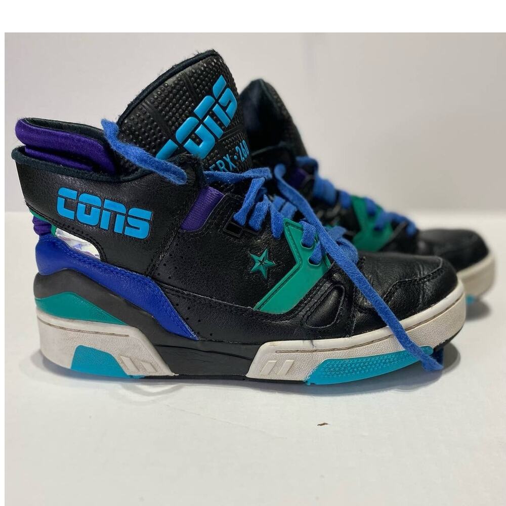 Converse CONS ERX 260 MD HI TOPS BLACK KID size 4.5